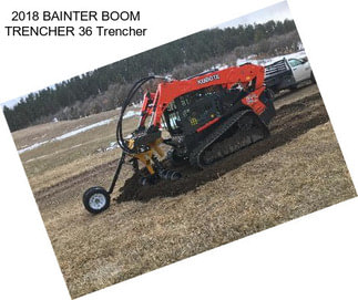 2018 BAINTER BOOM TRENCHER 36 Trencher