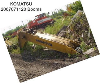 KOMATSU 2067071120 Booms