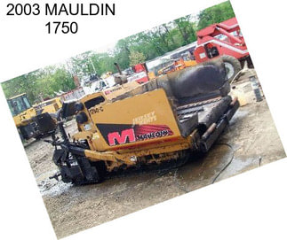 2003 MAULDIN 1750