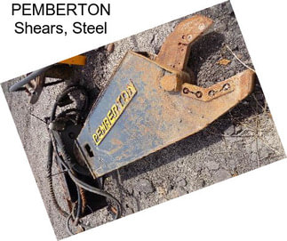 PEMBERTON Shears, Steel