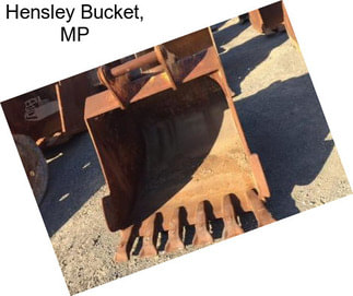 Hensley Bucket, MP