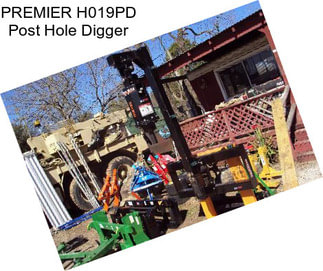 PREMIER H019PD Post Hole Digger