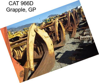 CAT 966D Grapple, GP