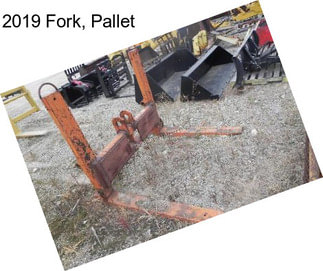 2019 Fork, Pallet