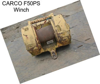 CARCO F50PS Winch