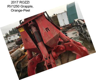 2017 ROZZI RV1250 Grapple, Orange-Peel