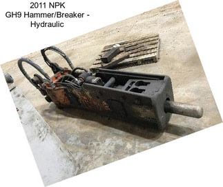 2011 NPK GH9 Hammer/Breaker - Hydraulic