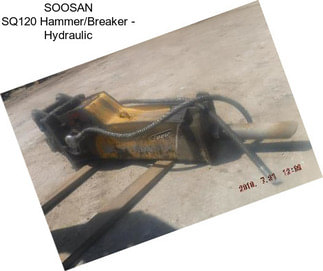 SOOSAN SQ120 Hammer/Breaker - Hydraulic