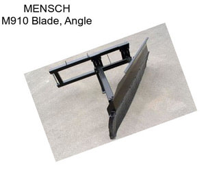 MENSCH M910 Blade, Angle