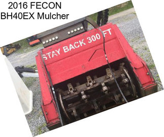 2016 FECON BH40EX Mulcher