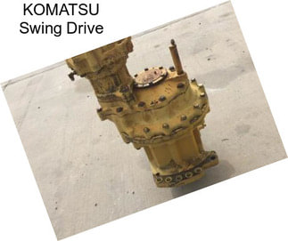 KOMATSU Swing Drive