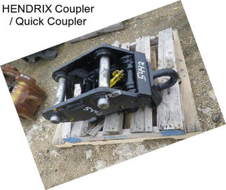 HENDRIX Coupler / Quick Coupler