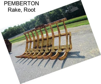 PEMBERTON Rake, Root