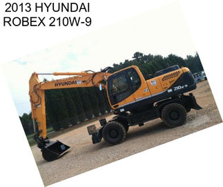 2013 HYUNDAI ROBEX 210W-9