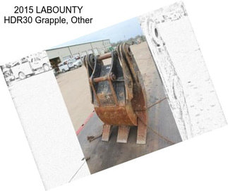 2015 LABOUNTY HDR30 Grapple, Other