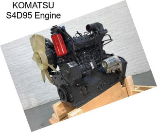 KOMATSU S4D95 Engine