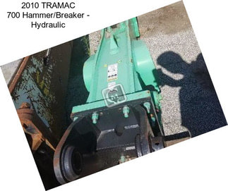 2010 TRAMAC 700 Hammer/Breaker - Hydraulic