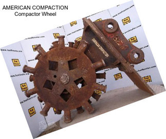 AMERICAN COMPACTION Compactor Wheel