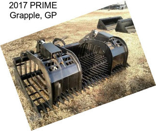 2017 PRIME Grapple, GP