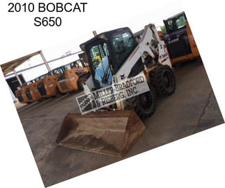 2010 BOBCAT S650