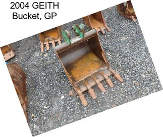 2004 GEITH Bucket, GP