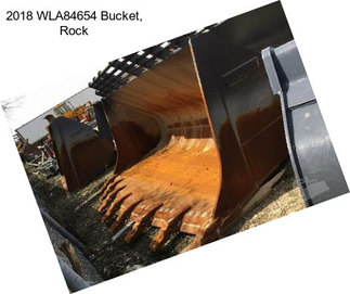 2018 WLA84654 Bucket, Rock