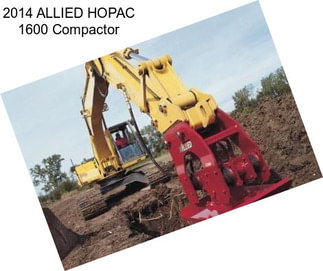 2014 ALLIED HOPAC 1600 Compactor