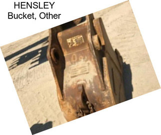 HENSLEY Bucket, Other