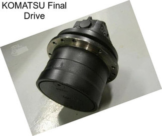 KOMATSU Final Drive