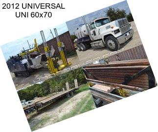 2012 UNIVERSAL UNI 60x70