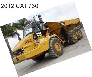 2012 CAT 730