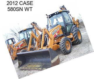 2012 CASE 580SN WT