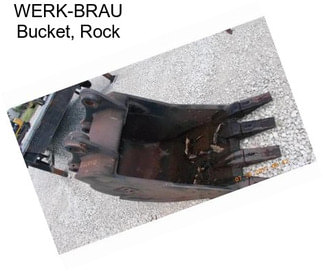 WERK-BRAU Bucket, Rock