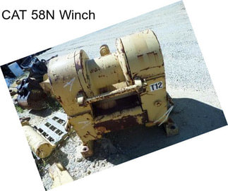 CAT 58N Winch