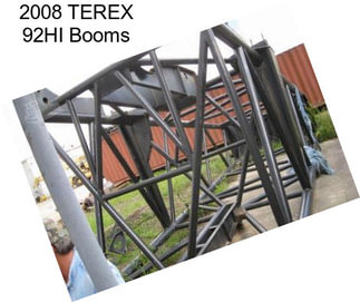 2008 TEREX 92HI Booms