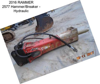 2016 RAMMER 2577 Hammer/Breaker - Hydraulic