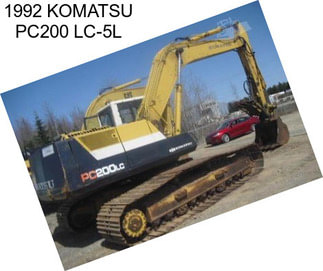 1992 KOMATSU PC200 LC-5L