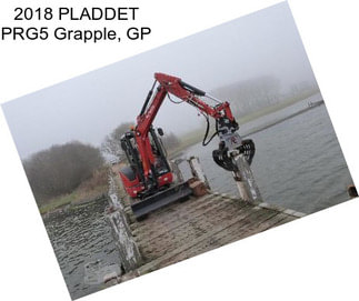 2018 PLADDET PRG5 Grapple, GP