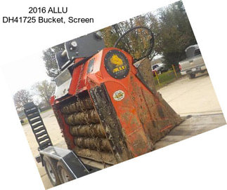 2016 ALLU DH41725 Bucket, Screen