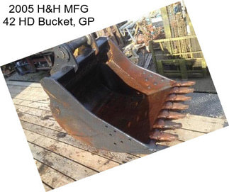 2005 H&H MFG 42 HD Bucket, GP