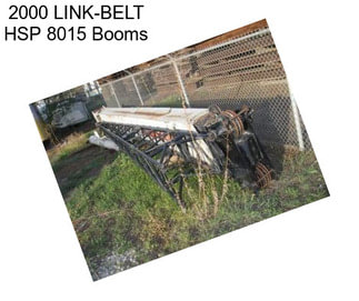 2000 LINK-BELT HSP 8015 Booms