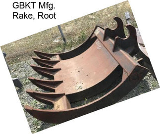 GBKT Mfg. Rake, Root