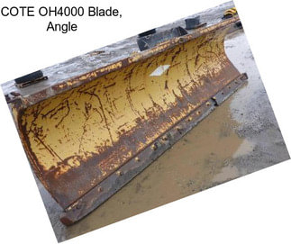 COTE OH4000 Blade, Angle