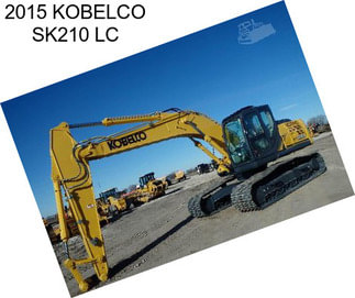 2015 KOBELCO SK210 LC