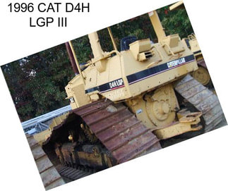 1996 CAT D4H LGP III