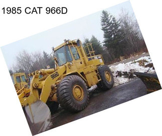 1985 CAT 966D