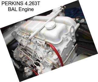 PERKINS 4.263T BAL Engine