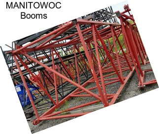 MANITOWOC Booms