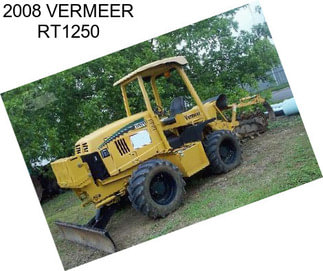 2008 VERMEER RT1250