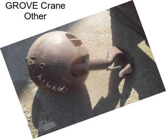 GROVE Crane Other